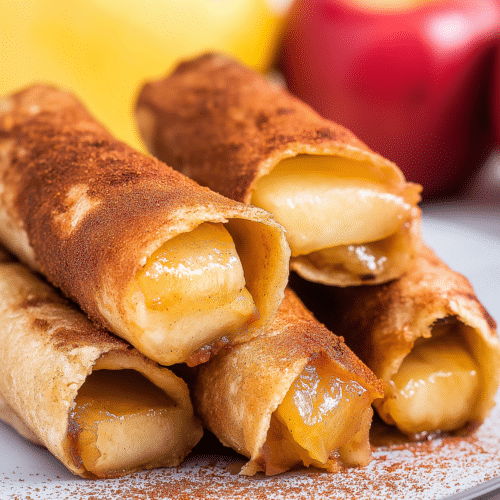 Air Fryer Apple Pie Taquitos