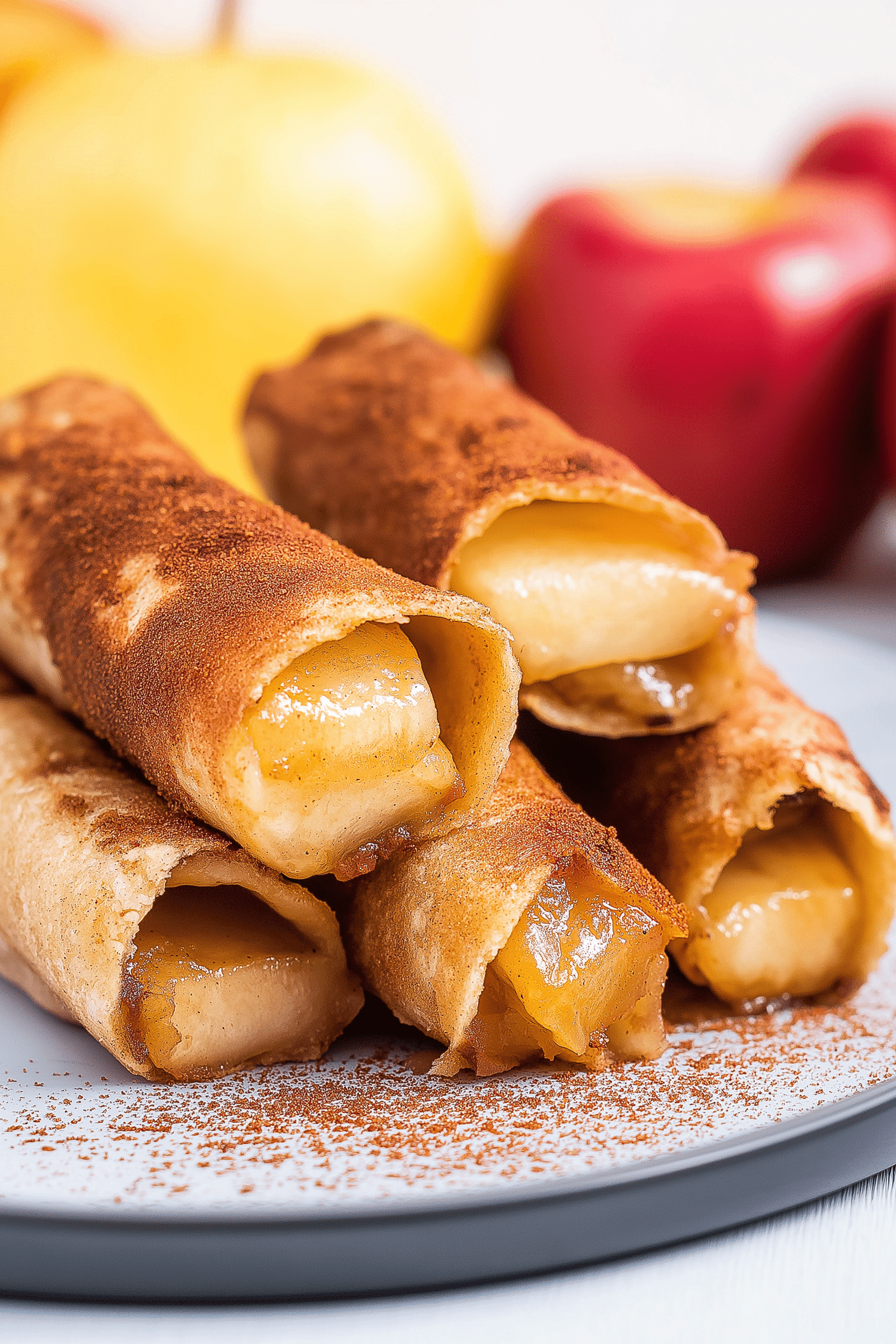 Air Fryer Apple Pie Taquitos