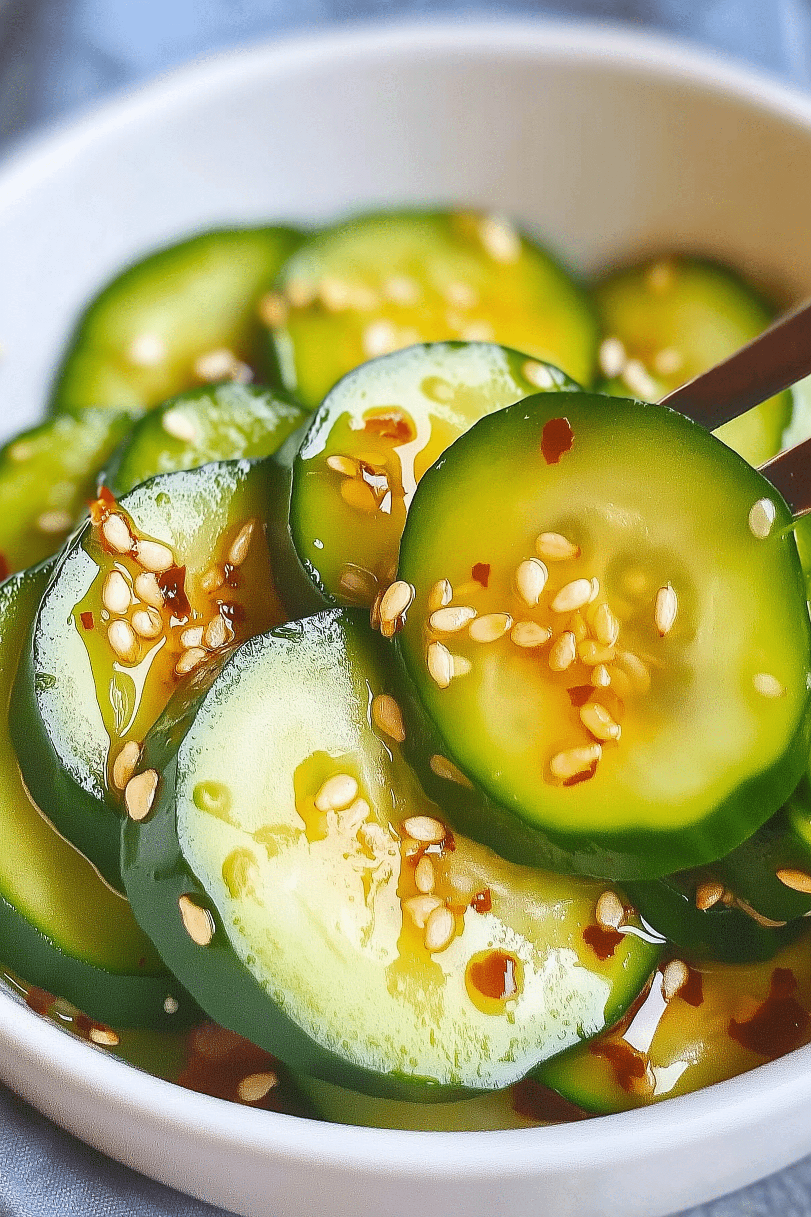 Easy Asian Cucumber Salad