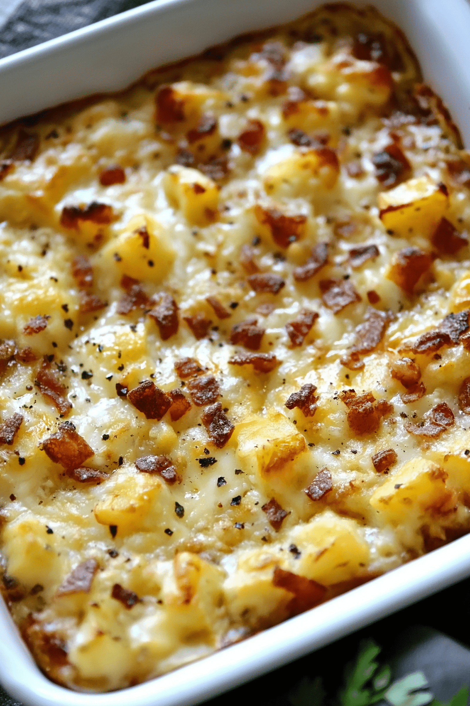 Cheesy Potato Breakfast Casserole