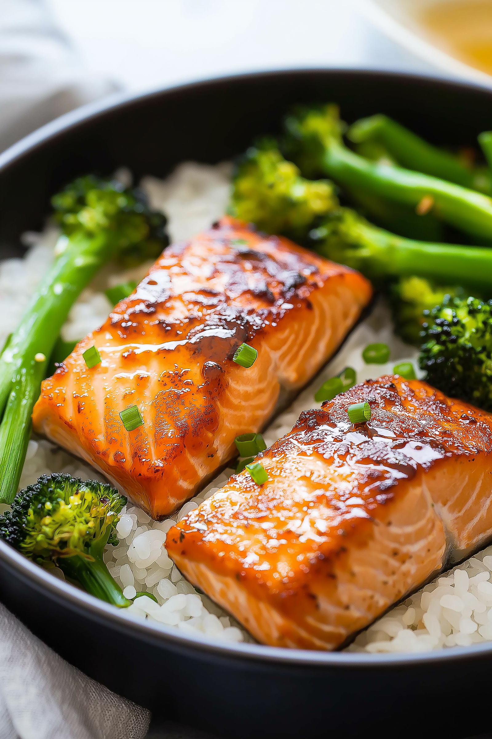 Air Fryer Honey Garlic Salmon