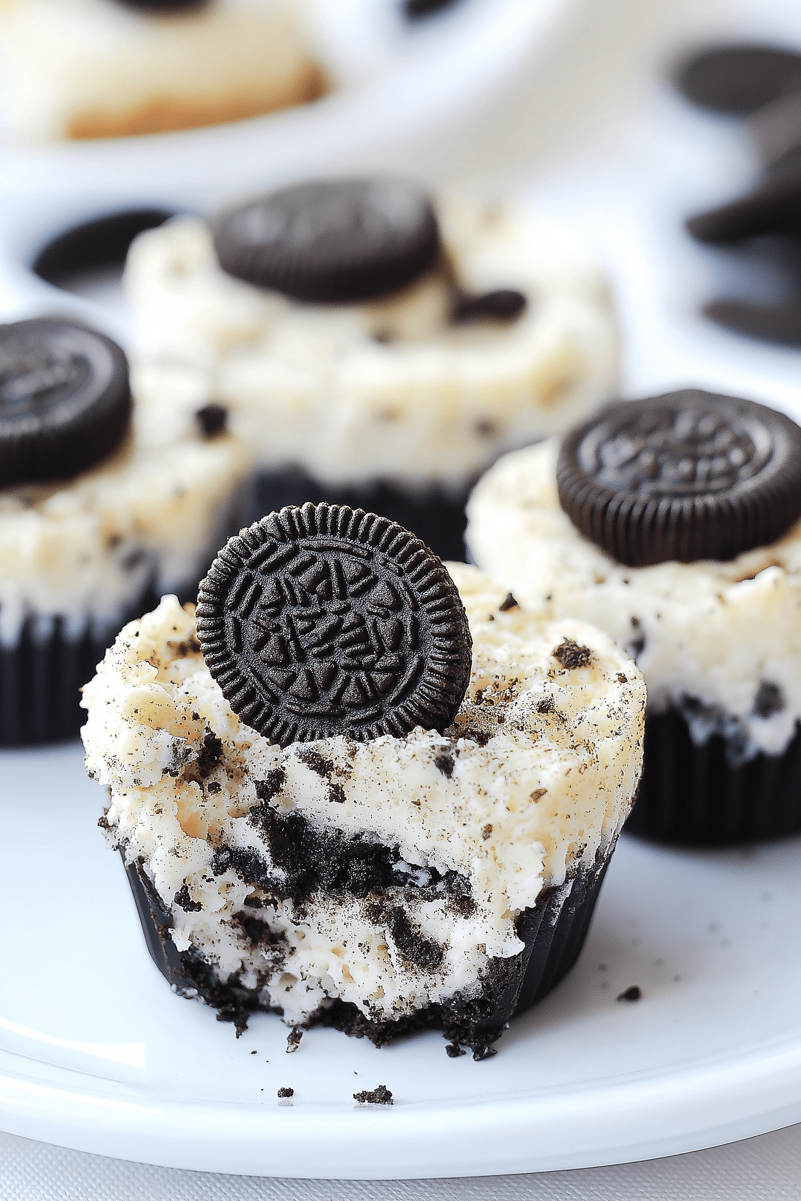 Mini Oreo Cheesecakes