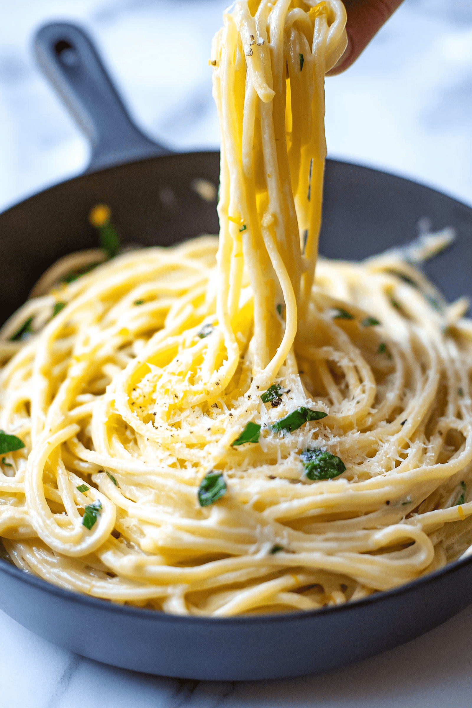 Creamy Lemon Pasta Recipe