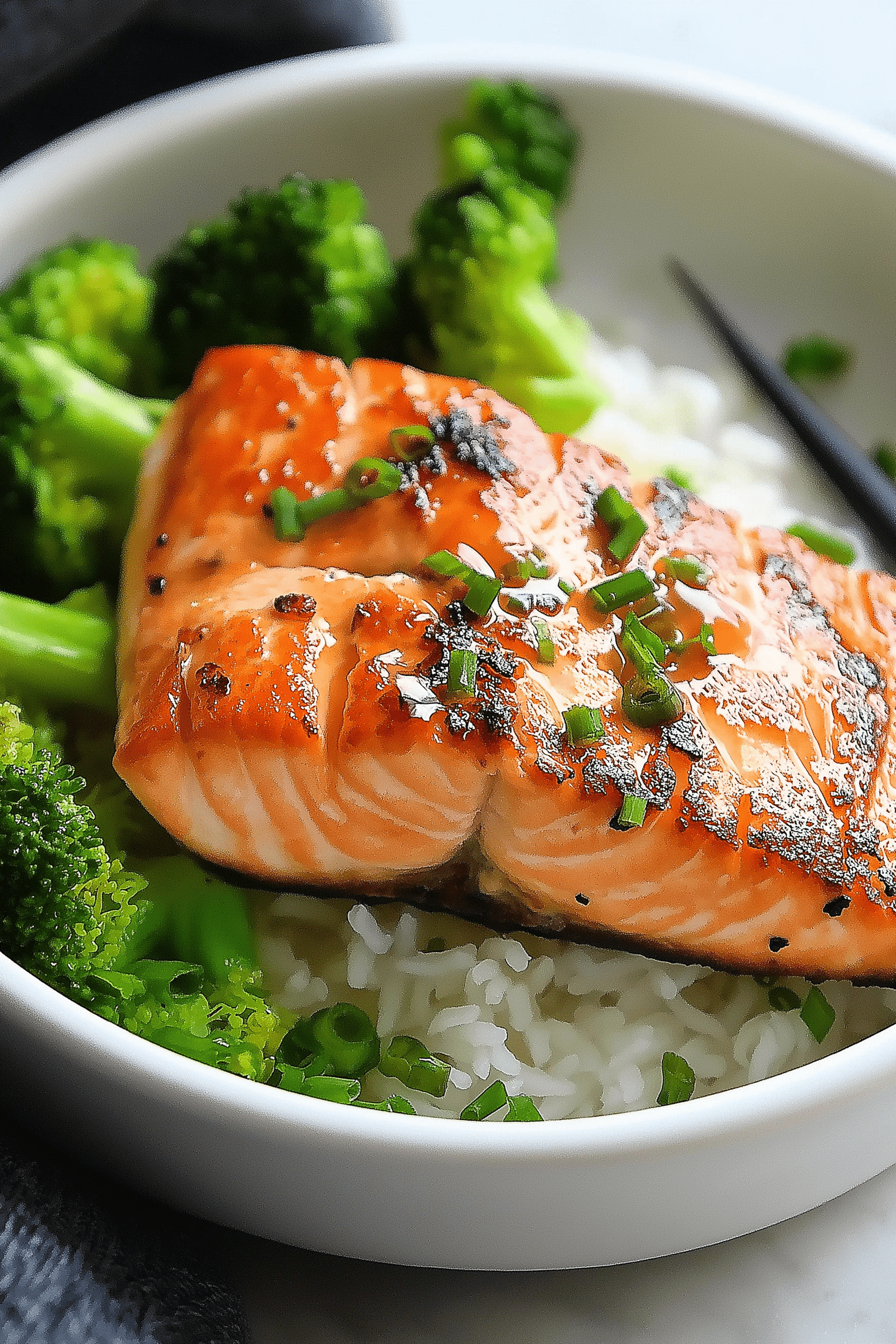 Air Fryer Honey Garlic Salmon