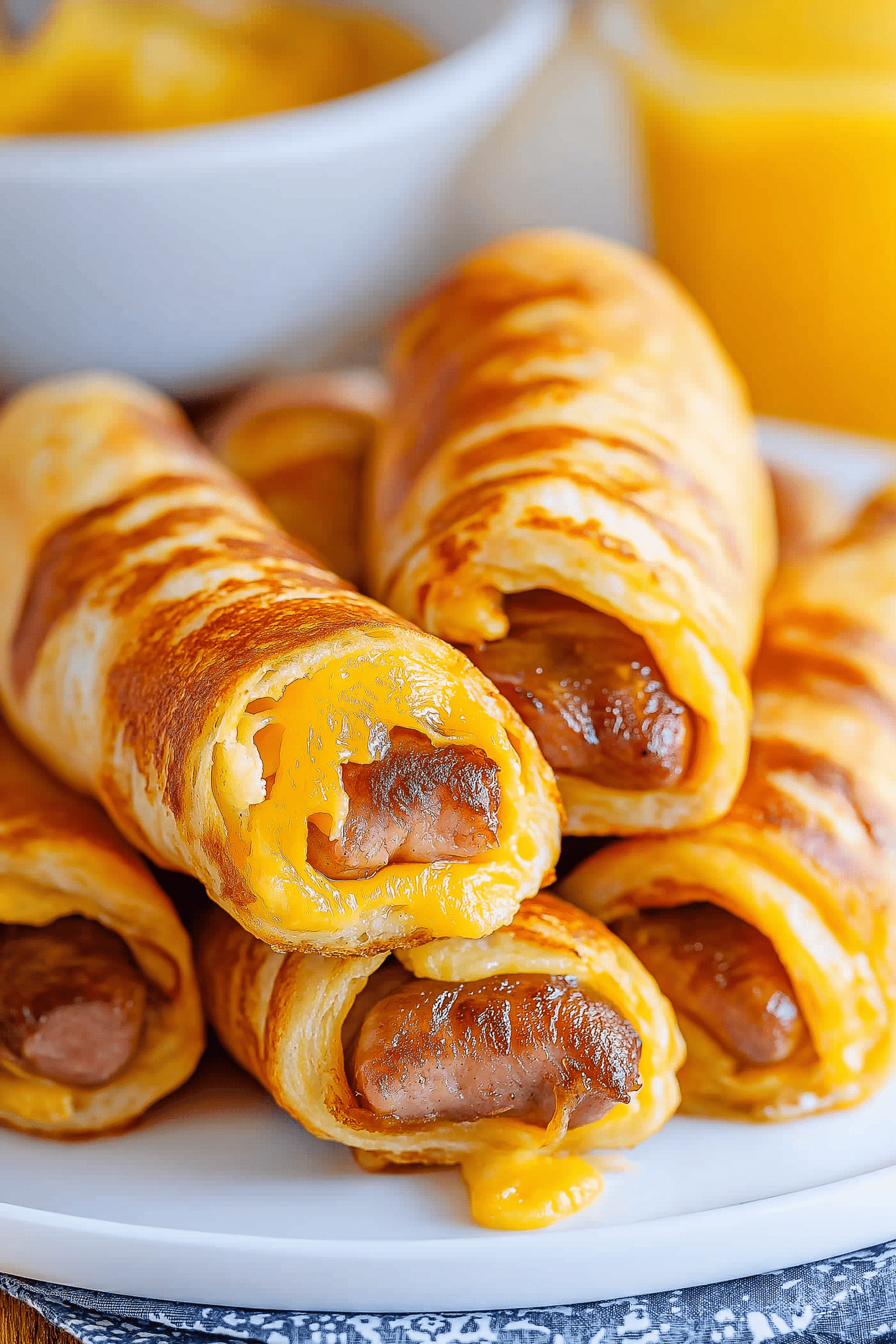 Breakfast Pigs in a Blanket