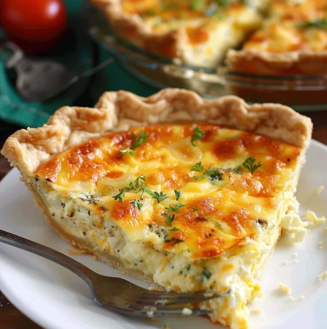 Three Cheese Quiche