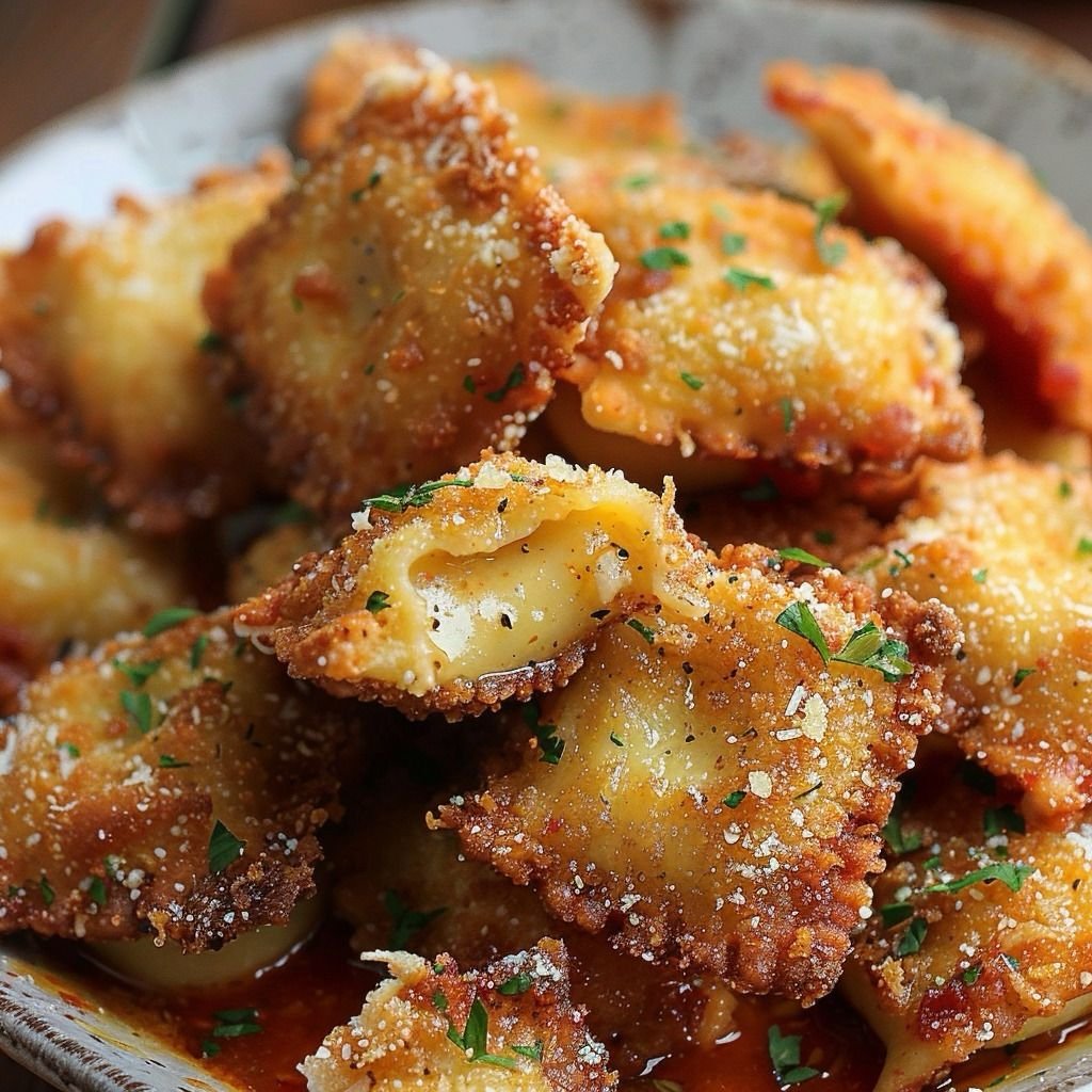 Crispy Toasted Ravioli