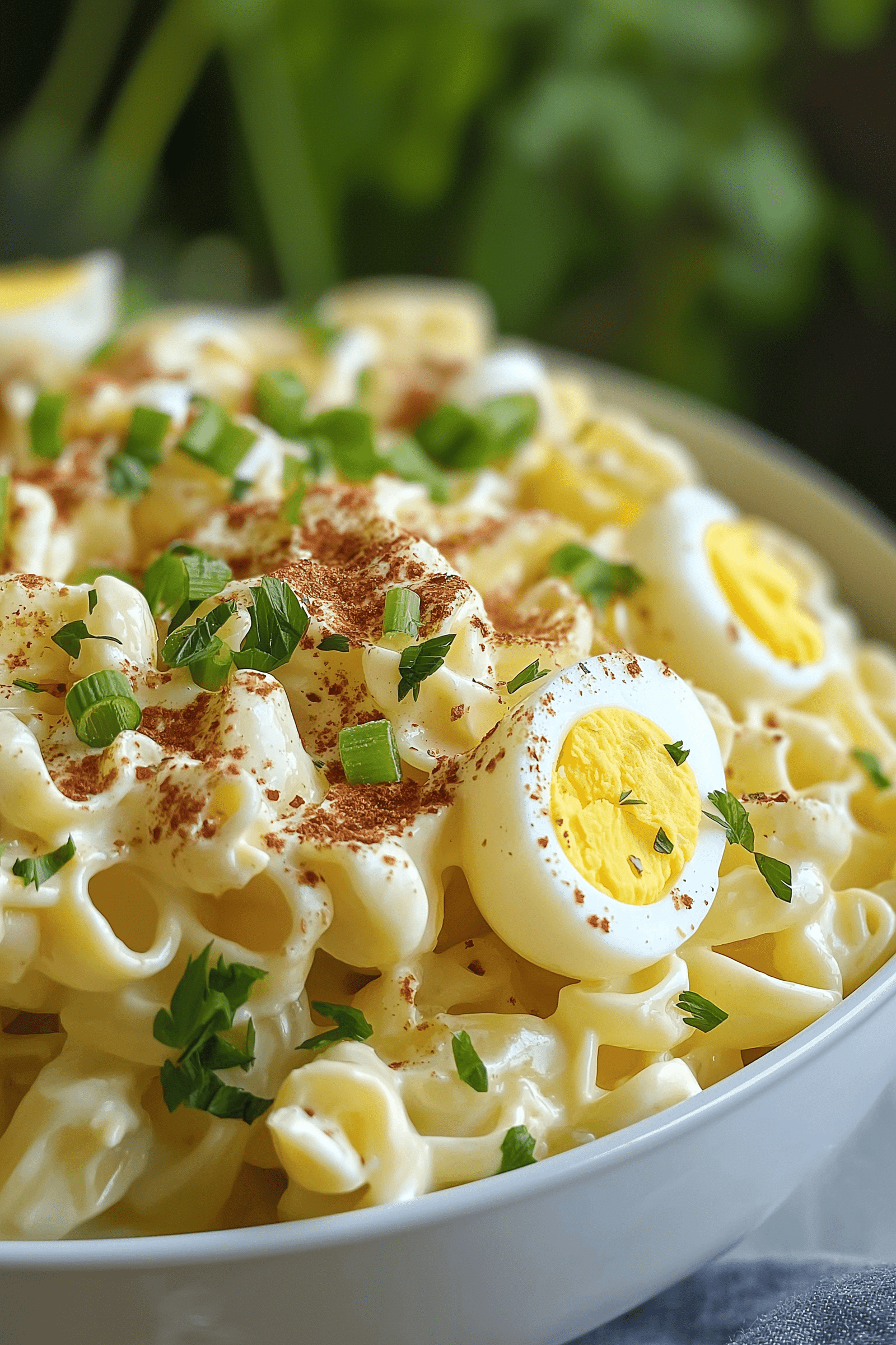 Deviled Egg Pasta Salad