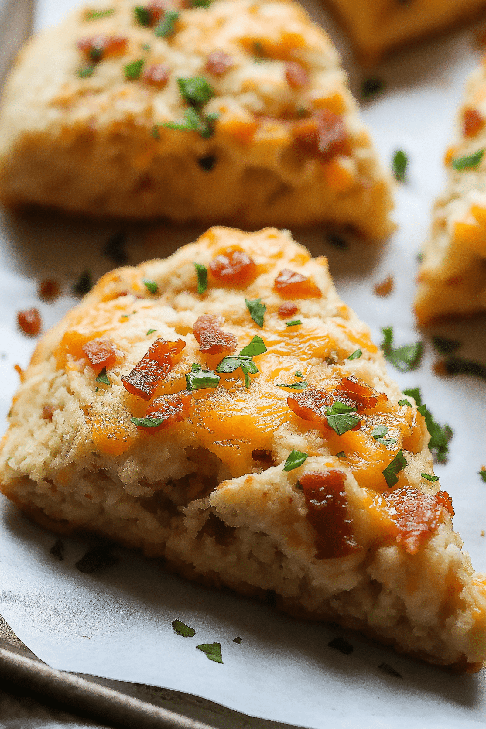 Savory Bacon Cheddar Scones