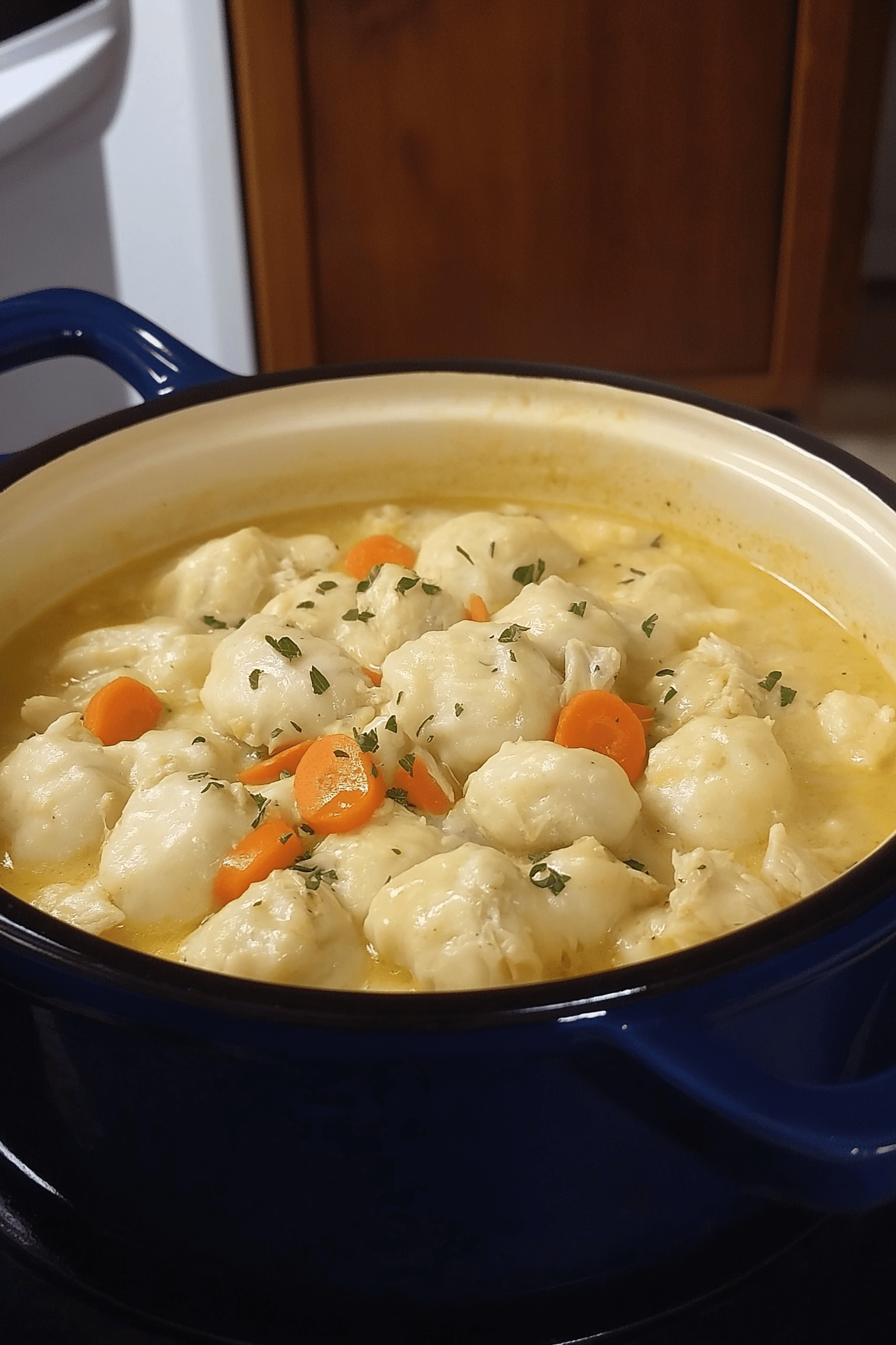 Best Ever Crock Pot Chicken and Dumplings