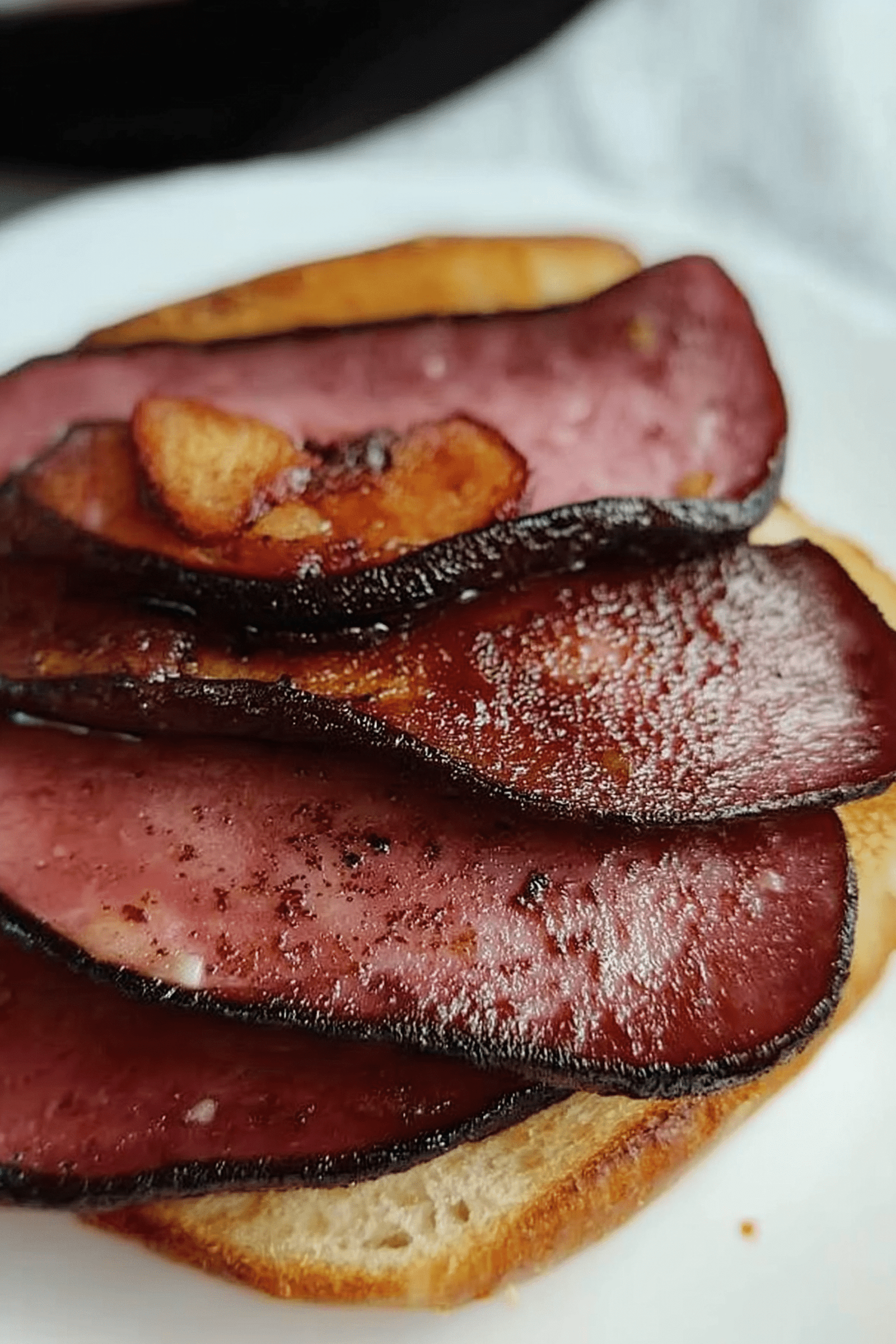 Fried Bologna Sandwiches