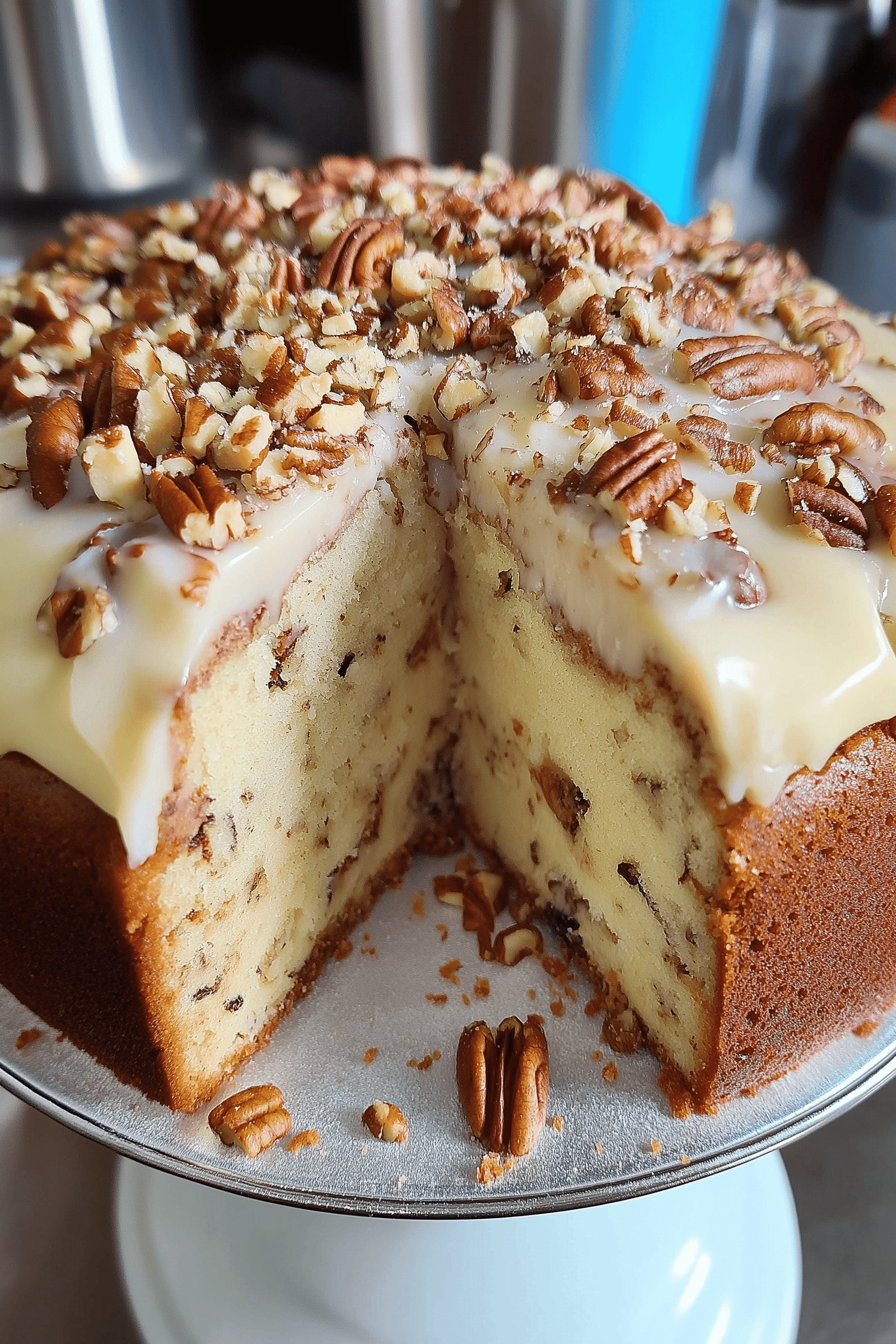 Butter Pecan Pound Cake