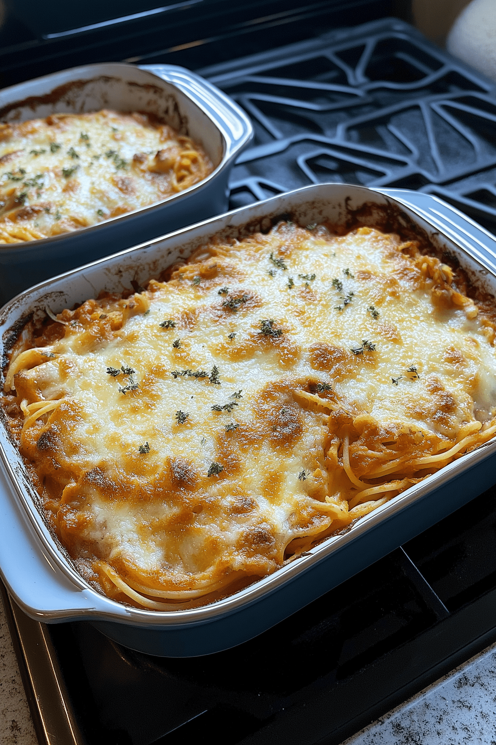 Baked Cream Cheese Spaghetti