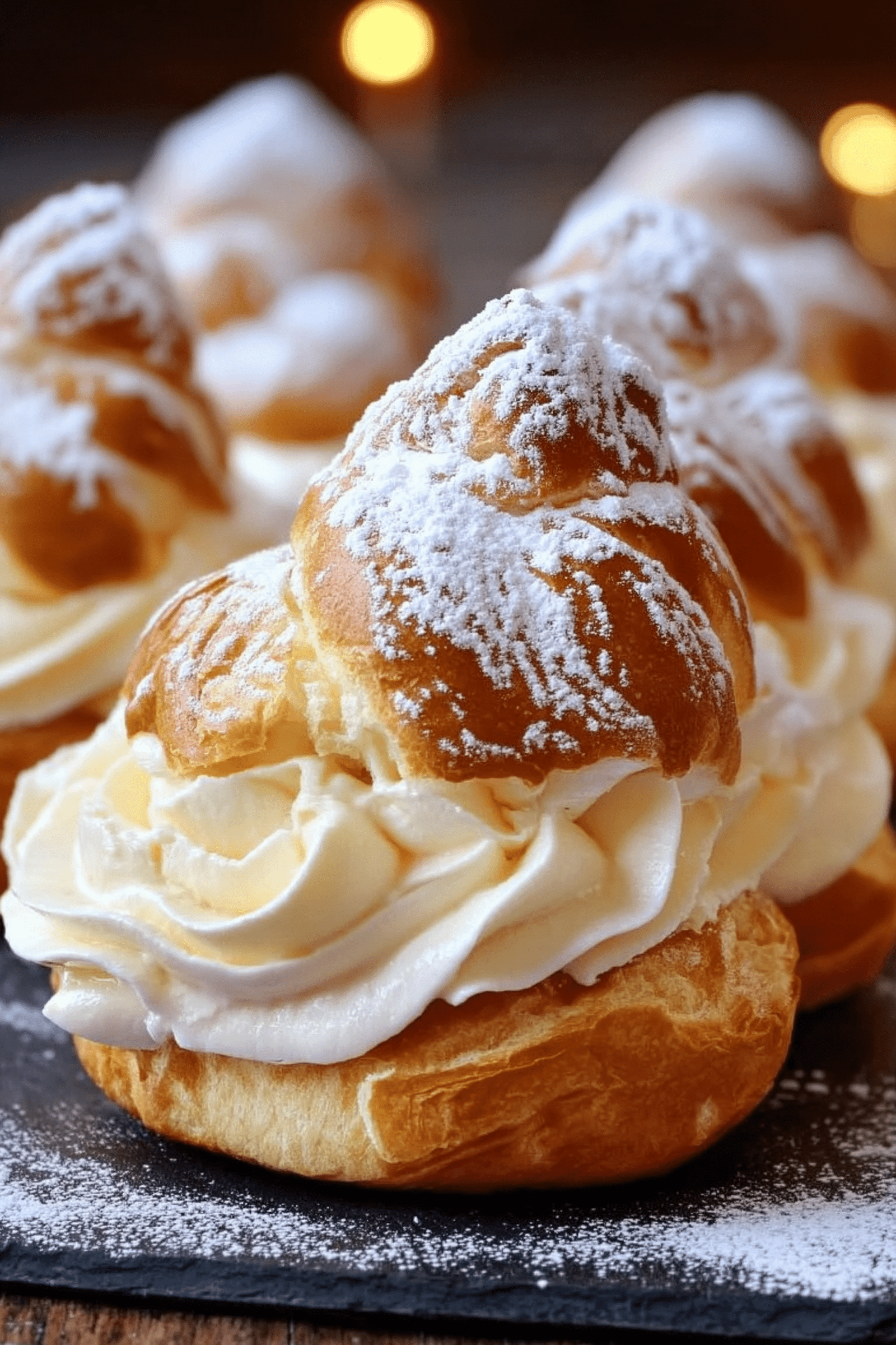 MOM’S FAMOUS CREAM PUFFS