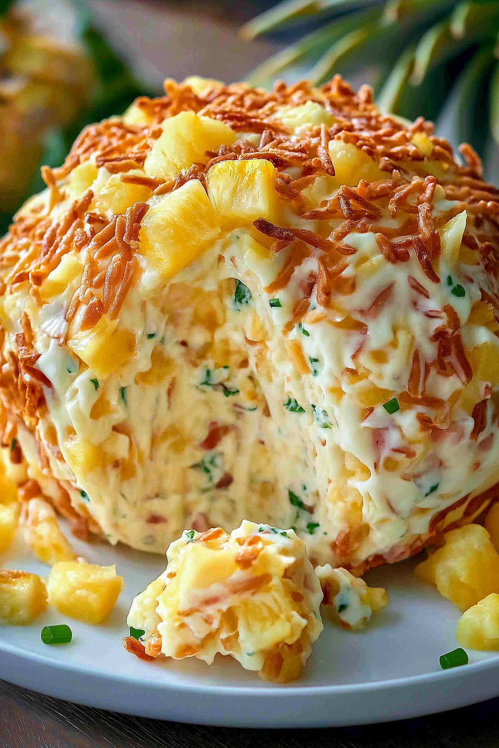 Heavenly Pineapple Cheeseball