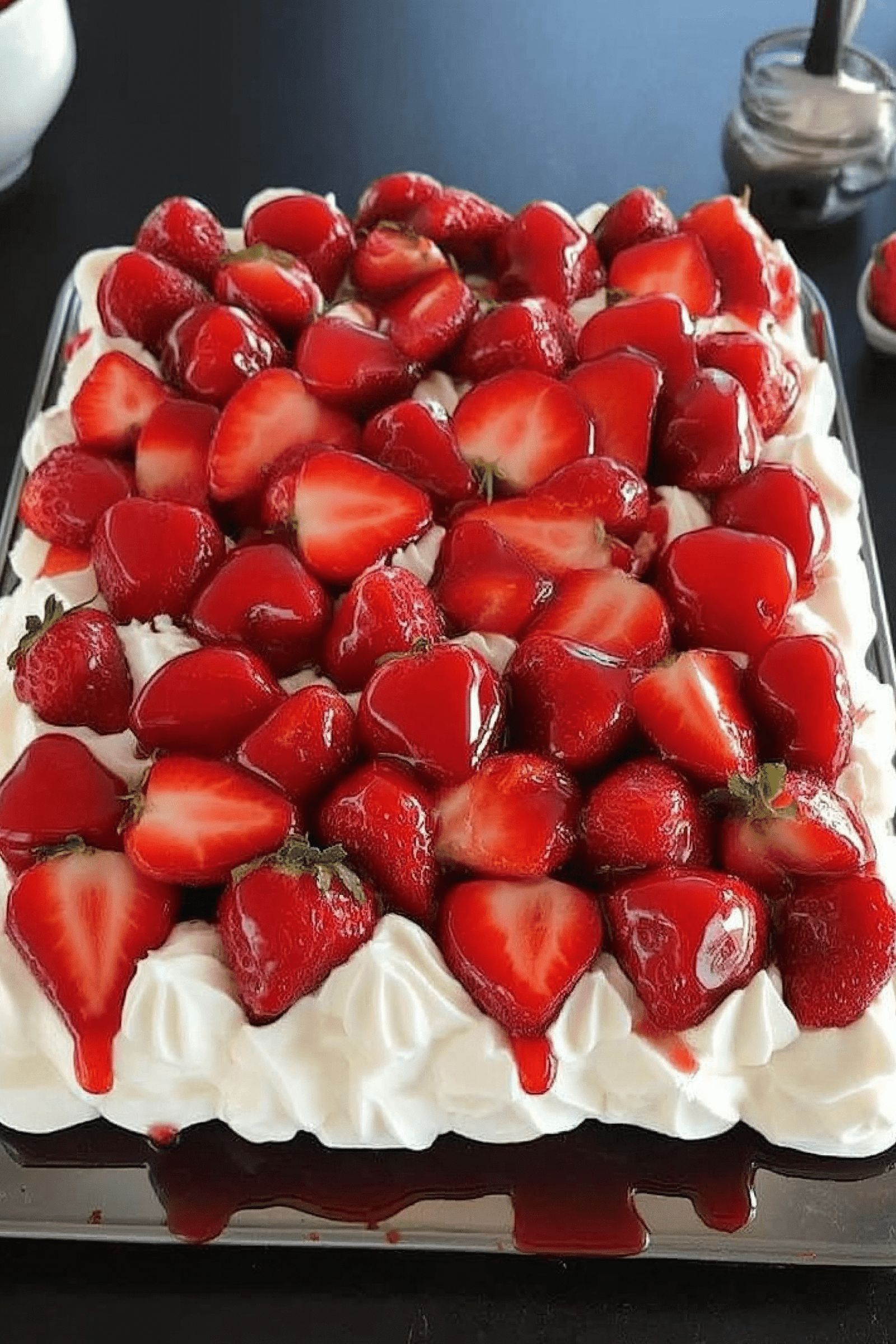 Strawberry Cream Cheese Icebox Cake Recipe