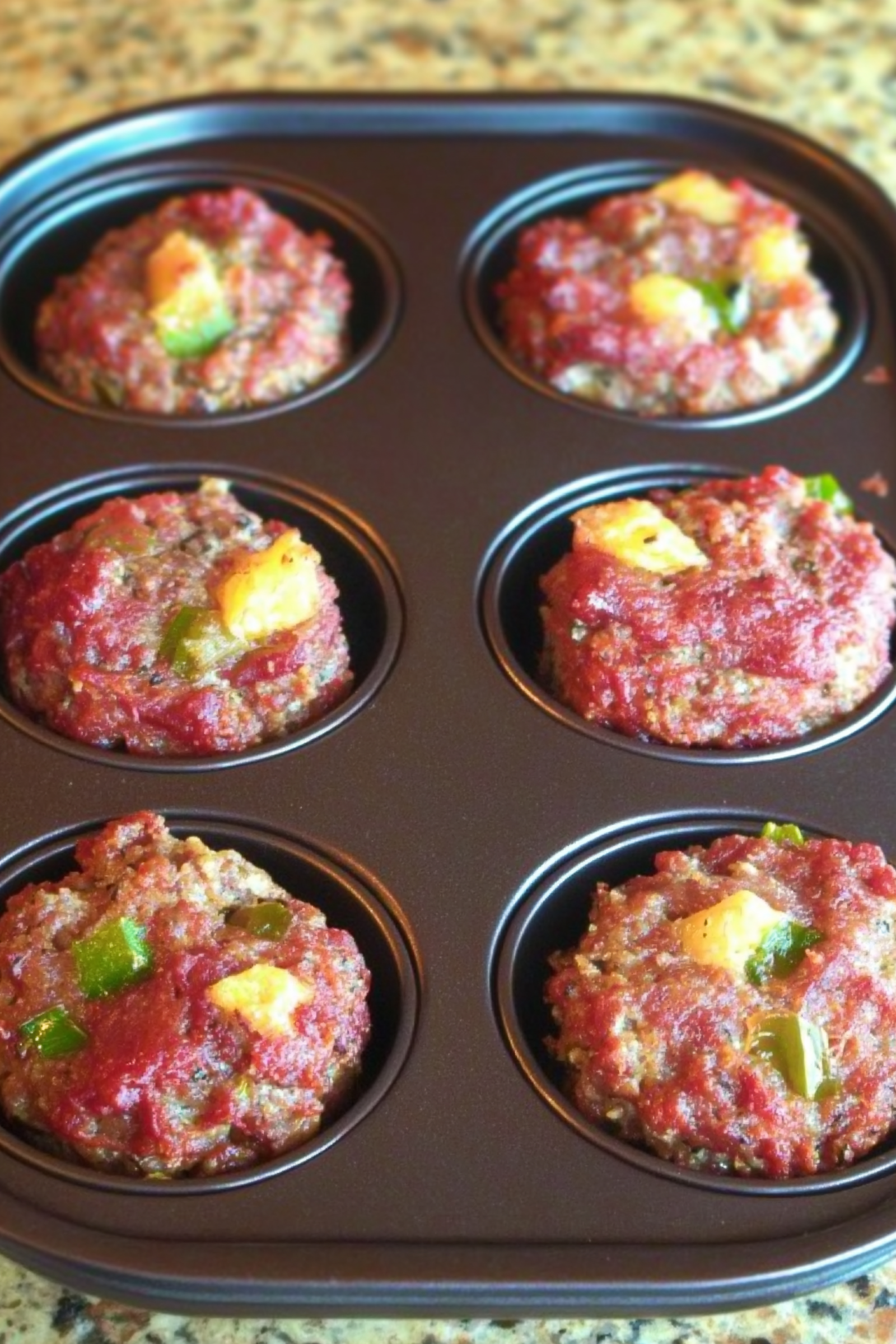 Mini Meatloaf Muffins