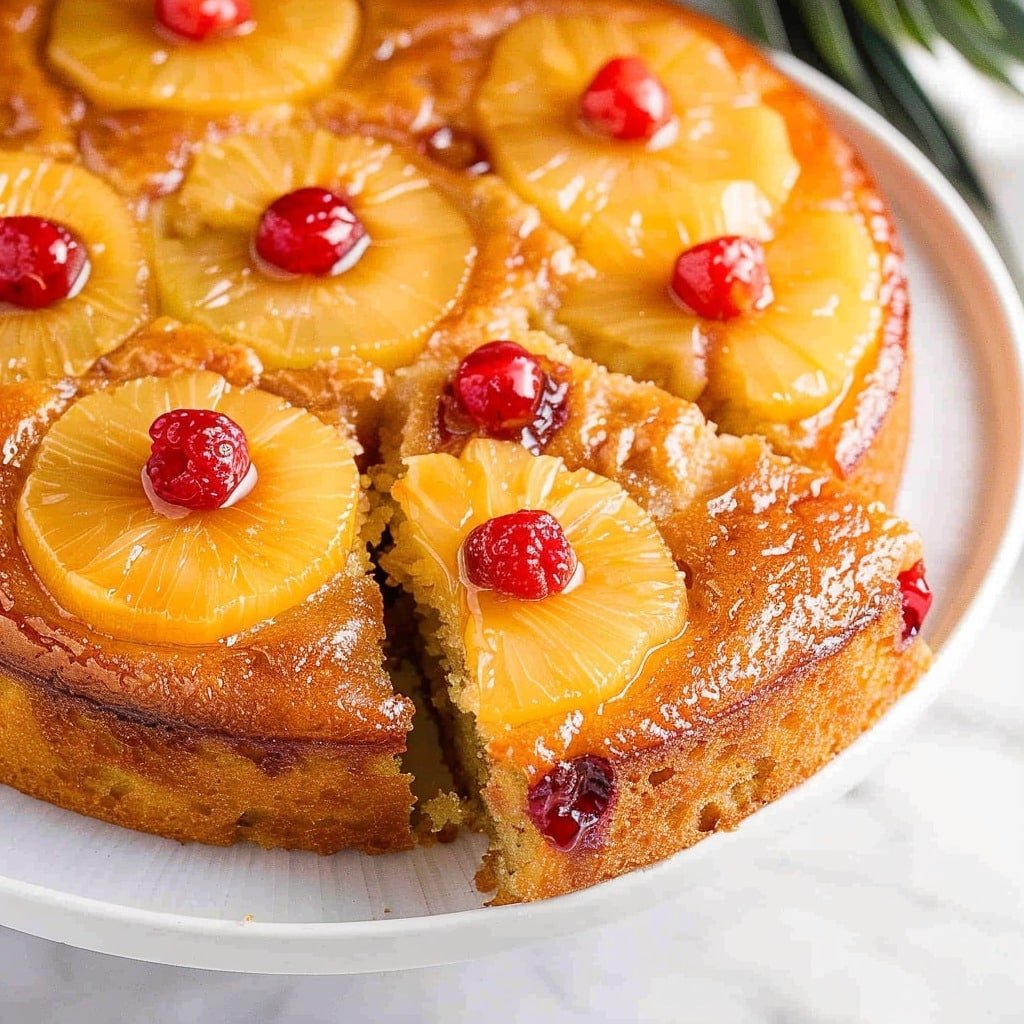 Pineapple upside-down cake