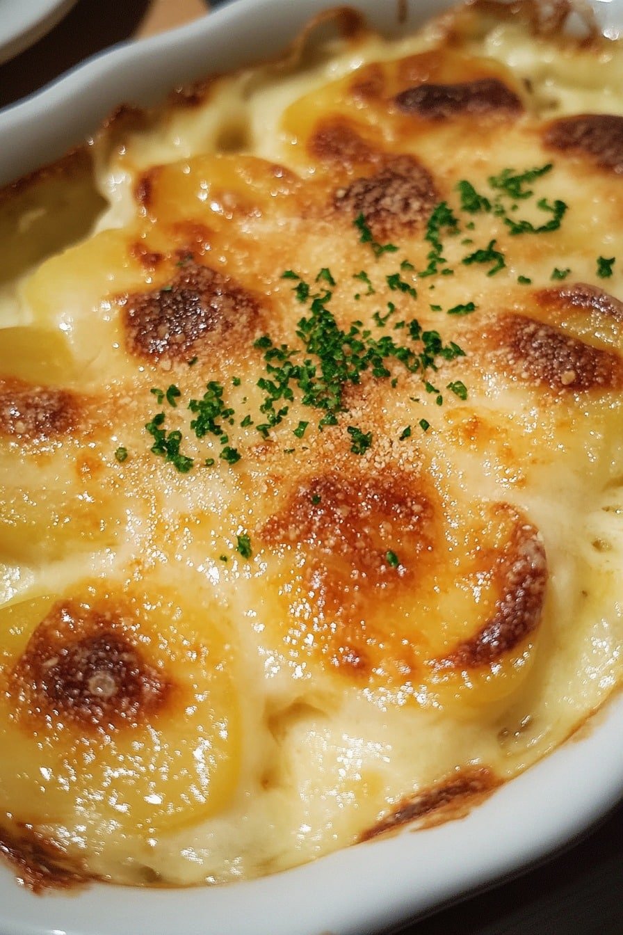 Copycat Ruth’s Chris Potatoes au Gratin