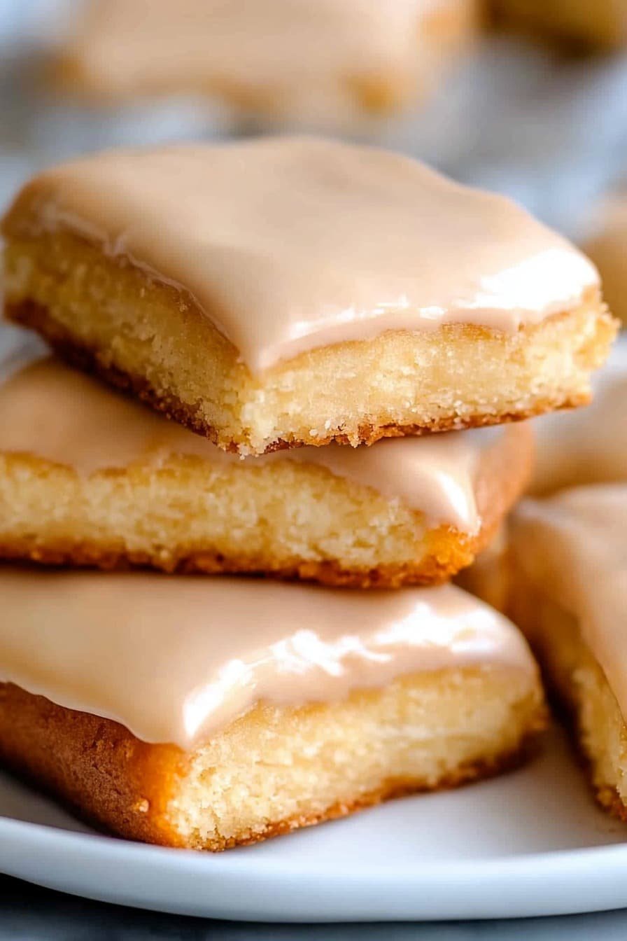 Maple Donut Bars