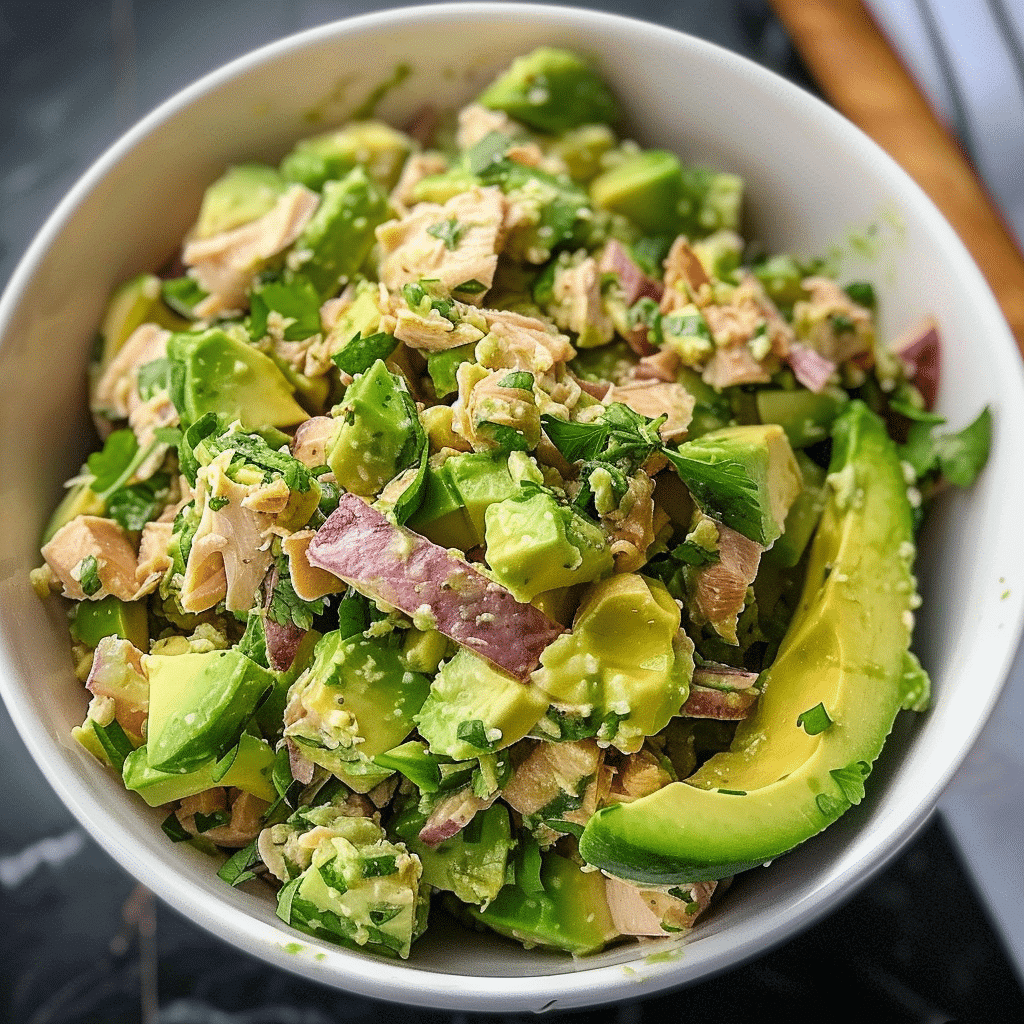 Avocado Tuna Salad