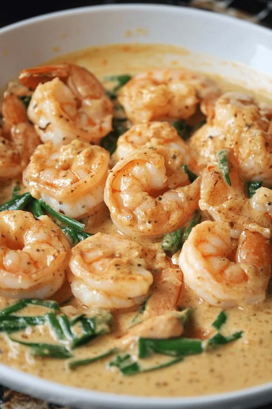 Creamy Garlic Shrimp