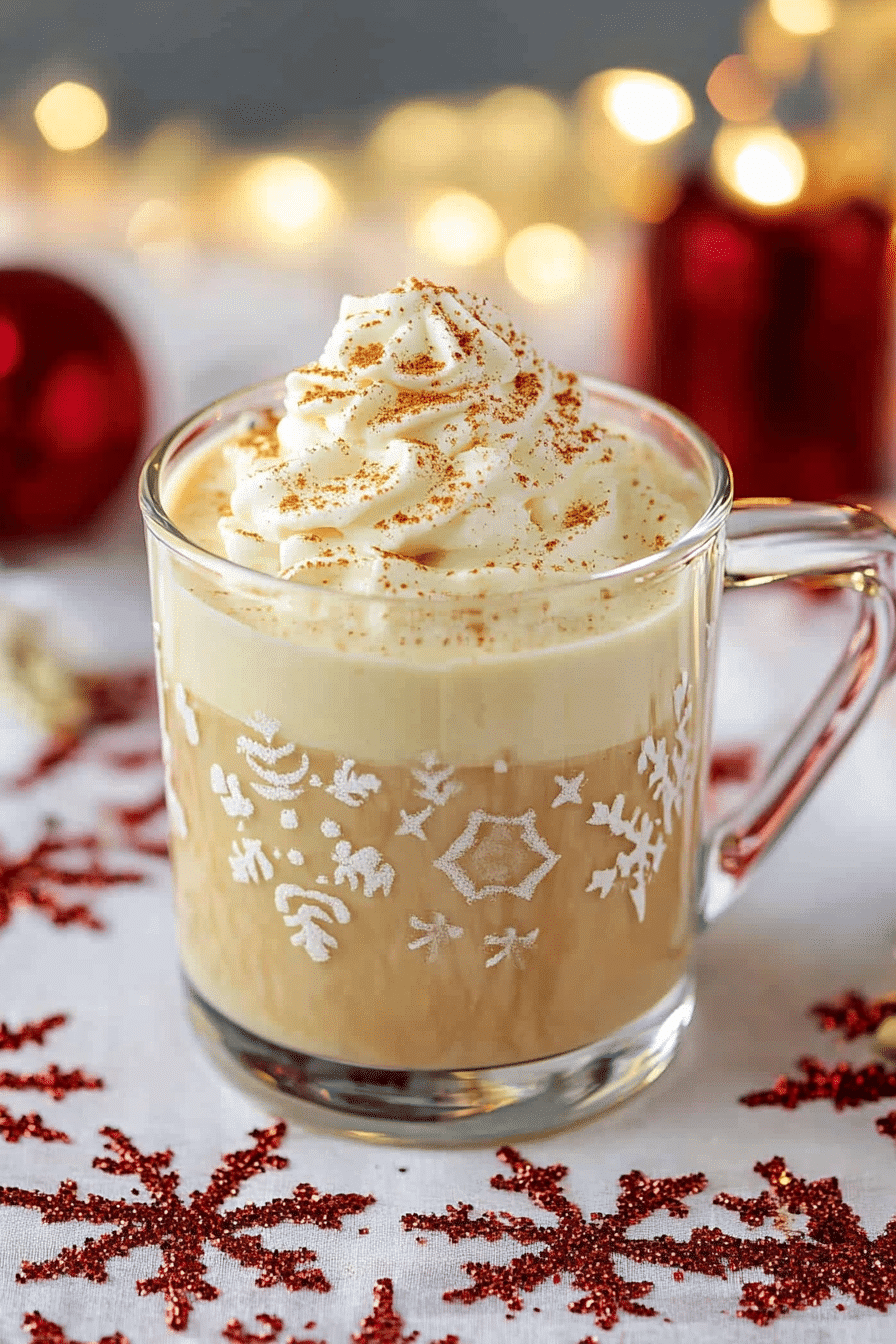 HOMEMADE EGGNOG