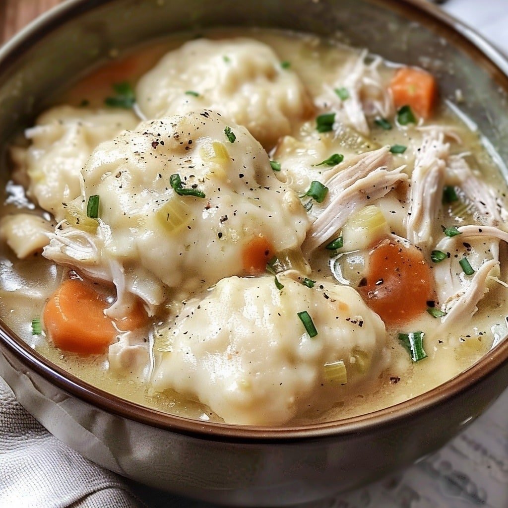 Crock Pot Chicken and Dumplings