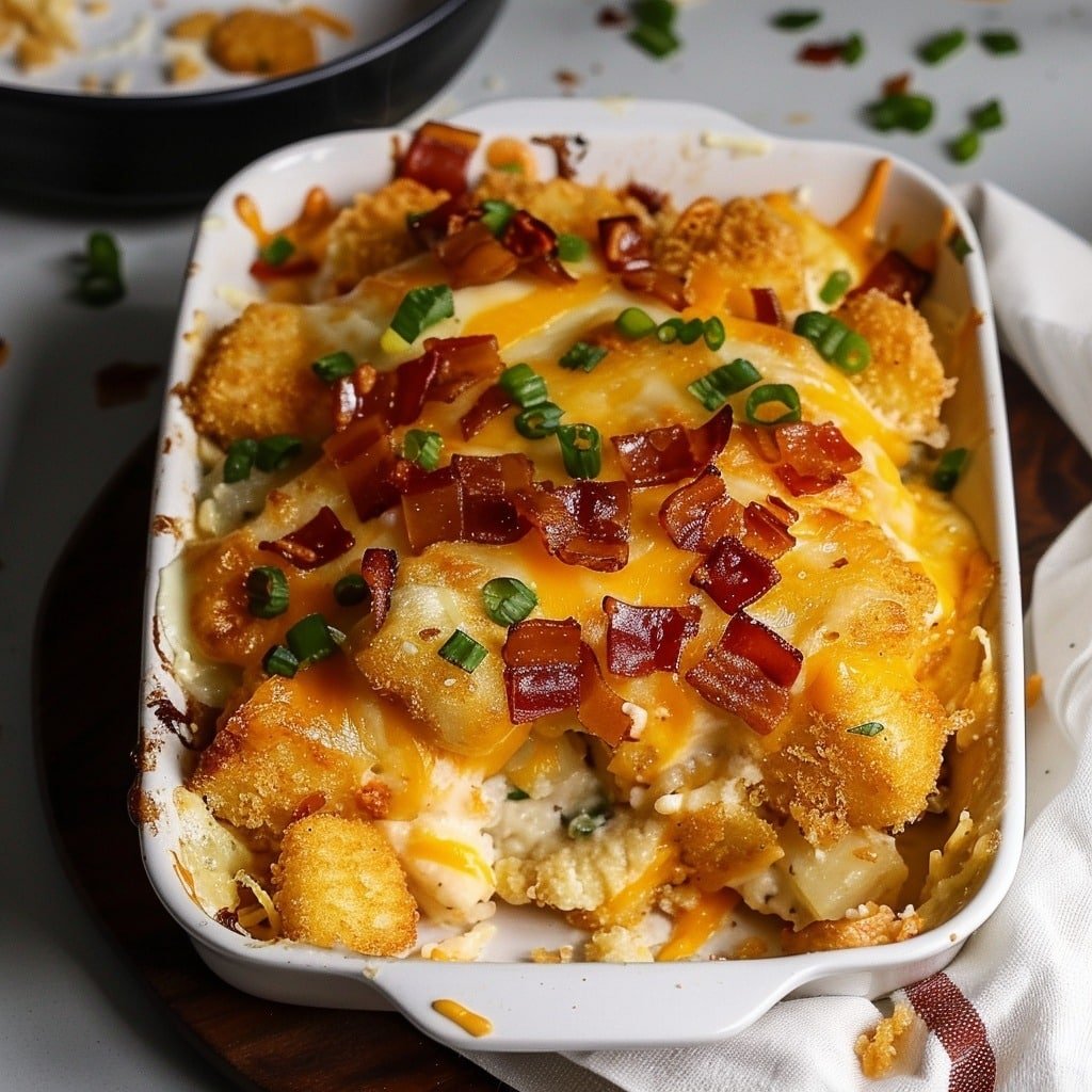 Tater Tot Breakfast Casserole