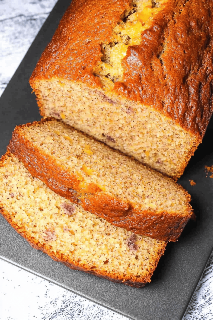 4-ingredient banana bread