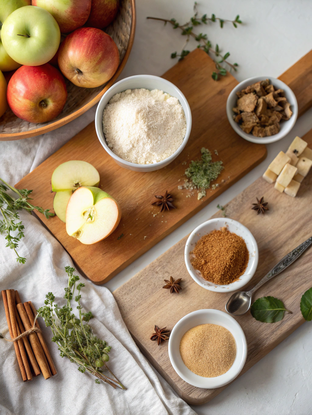 Apple Crumbles Recipe ingredients