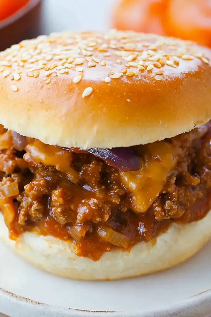 BBQ Bacon Cheeseburger Sloppy Joes
