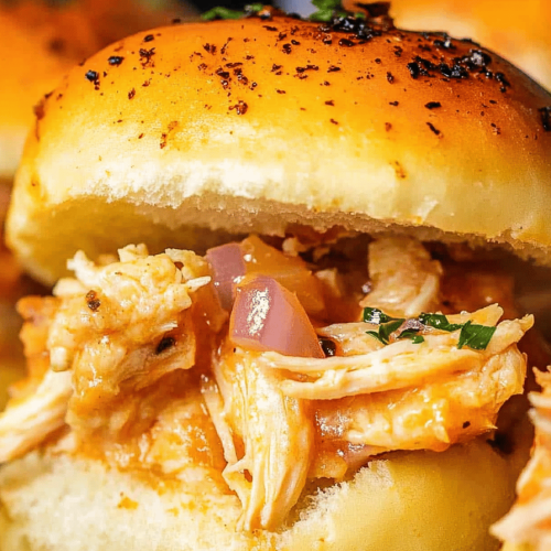BBQ Chicken Sliders