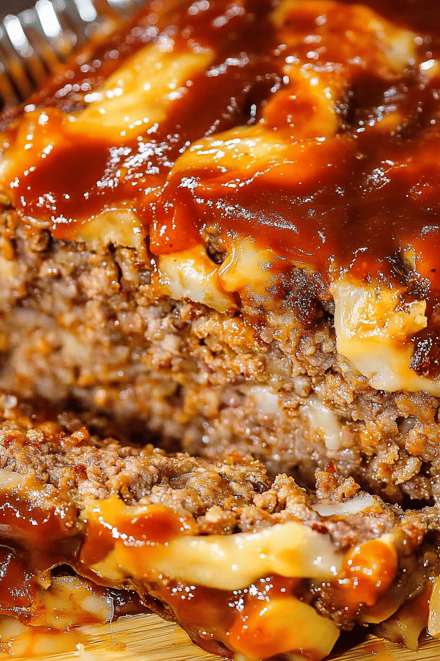 BBQ Meatloaf Recipe Final Dish Presentation