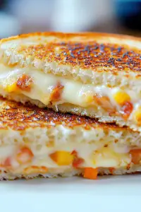 Bacon Banana Peppers Grilled Cheese