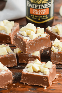 Baileys Fudge Squares
