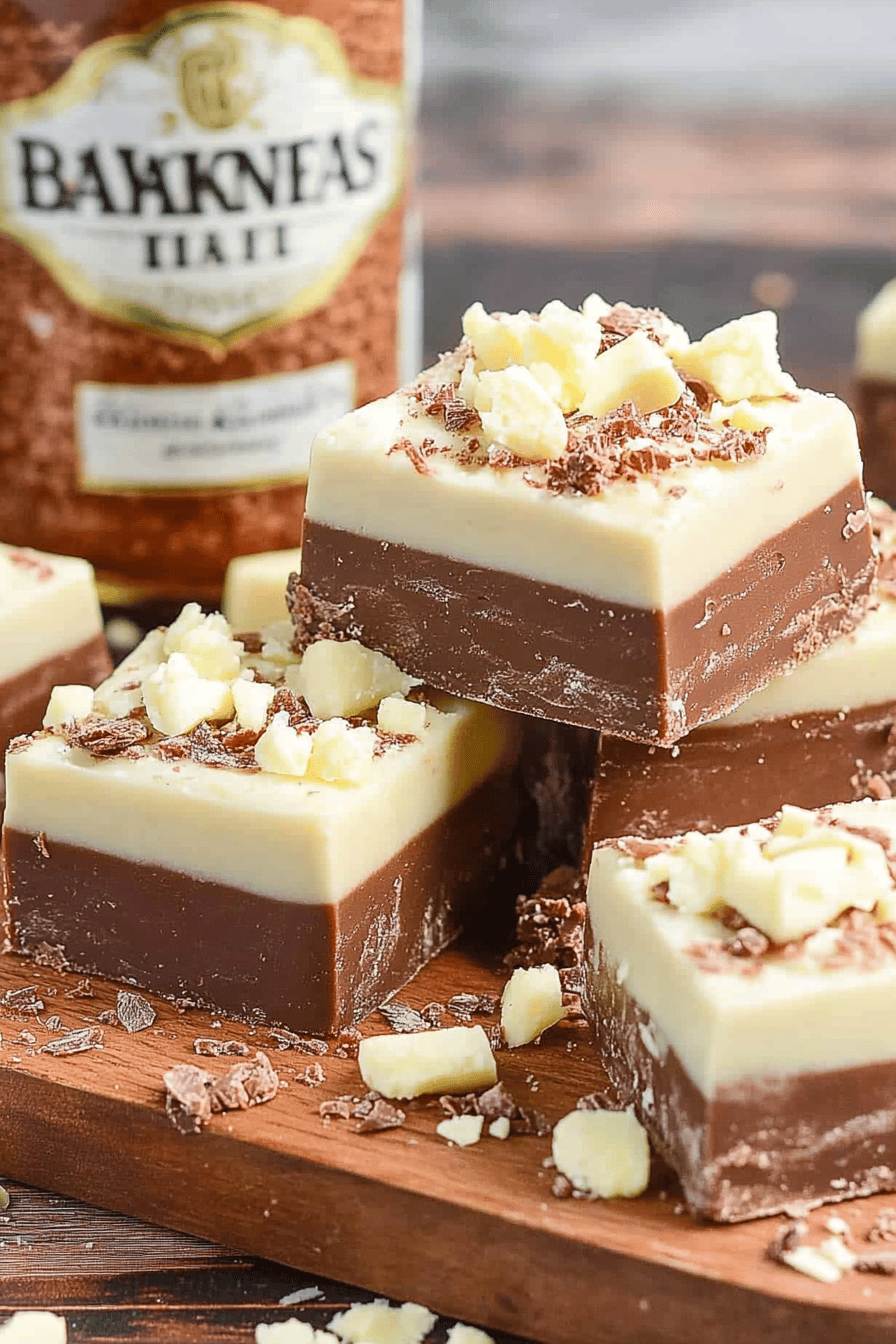 Baileys Fudge Squares ingredients