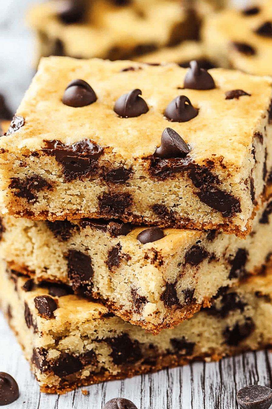 Banana Chocolate Chip Bars ingredients