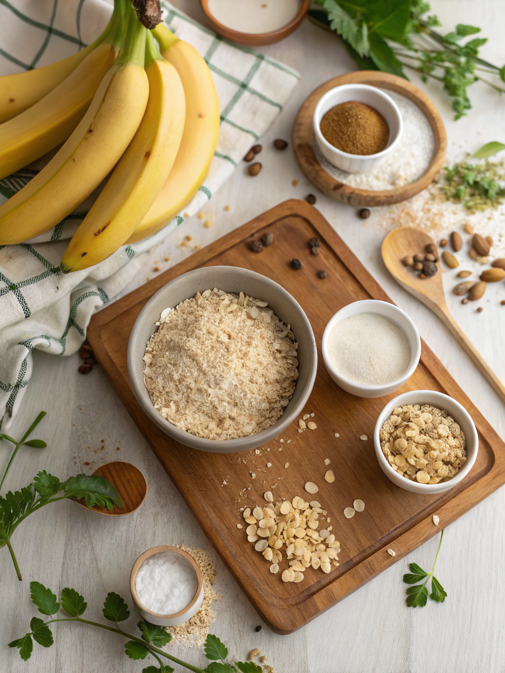Banana Oatmeal Cookies ingredients