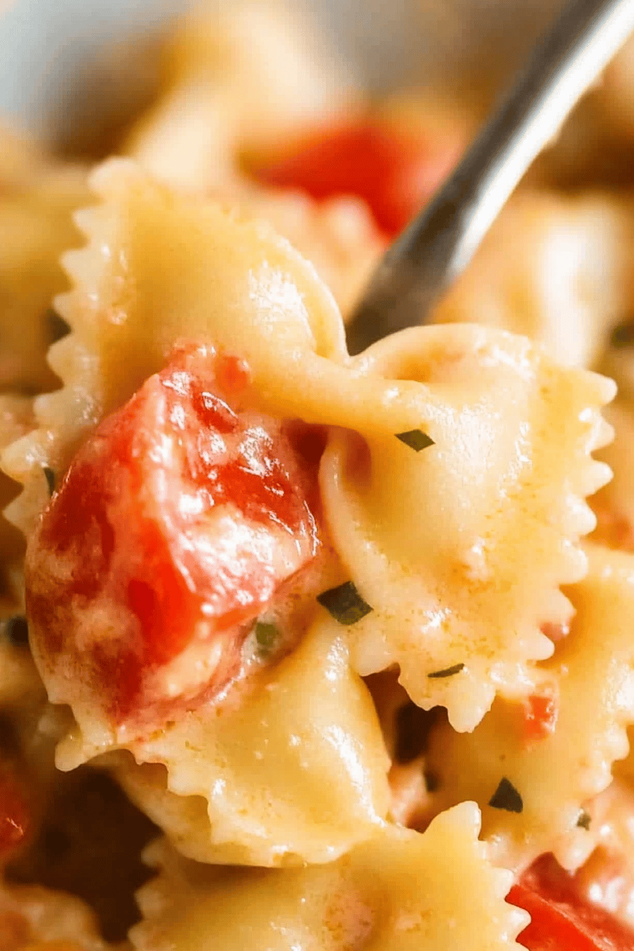 Bow-Tie Pasta Recipes ingredients
