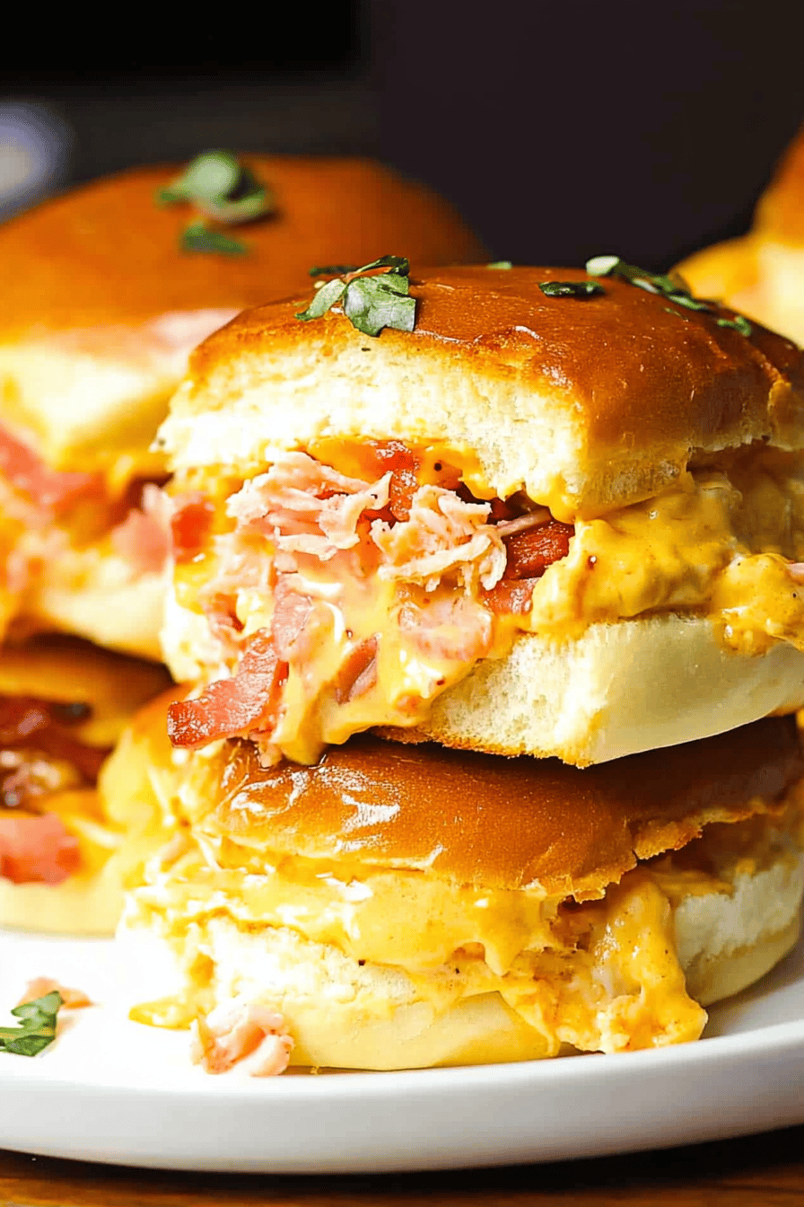 Breakfast Sliders Final Dish Presentation