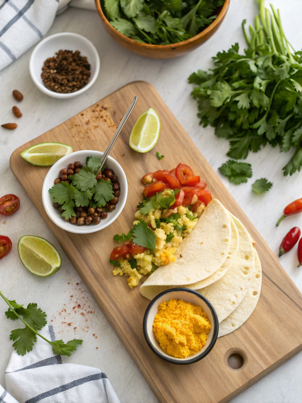 Breakfast Tacos Recipe ingredients