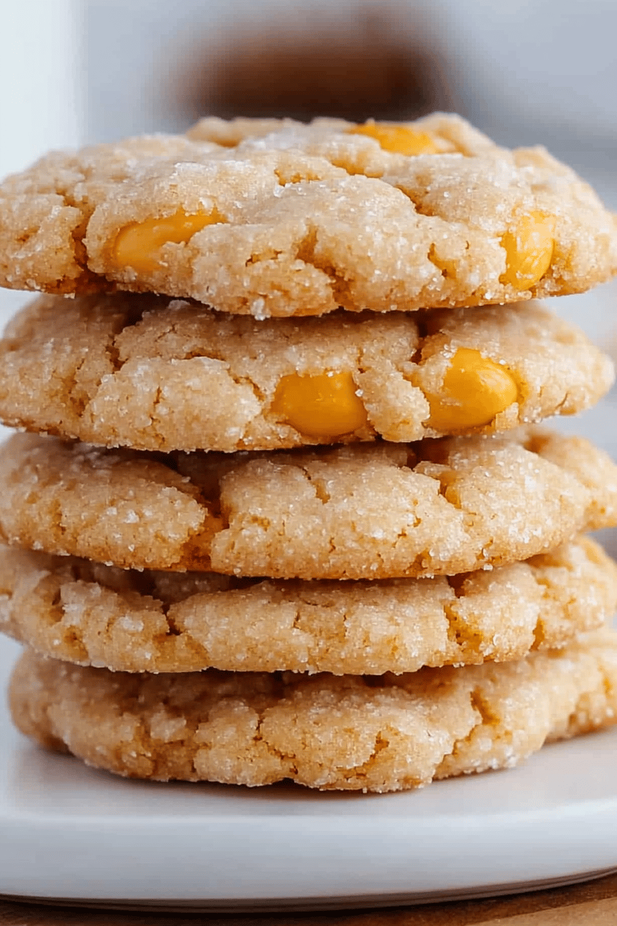 Butterscotch Cookies Recipe Final Dish Presentation