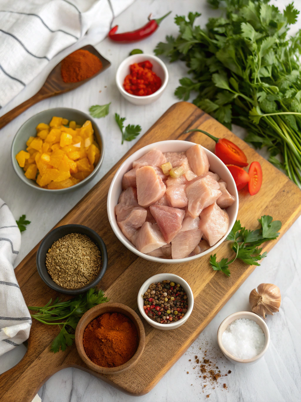 Cajun Chicken Casserole ingredients