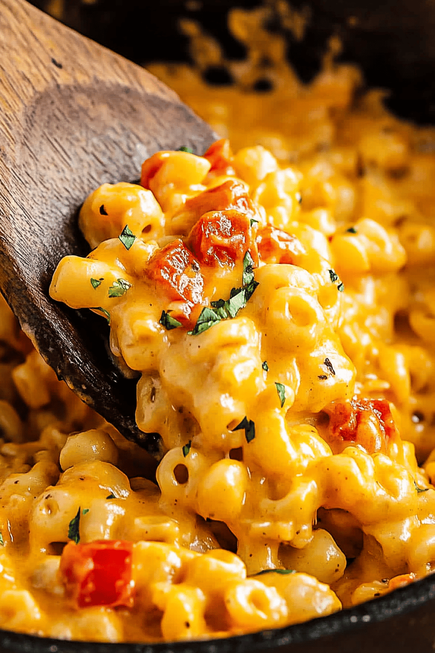 Cajun Mac and Cheese Final Dish Presentation