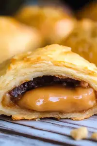 Caramel Peanut Butter Crescent Rolls