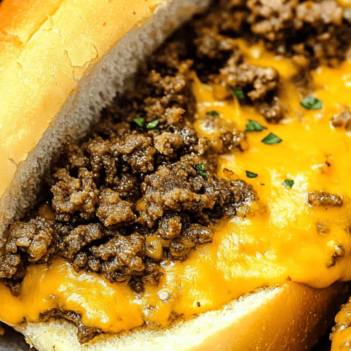 Cheeseburger Subs Recipe