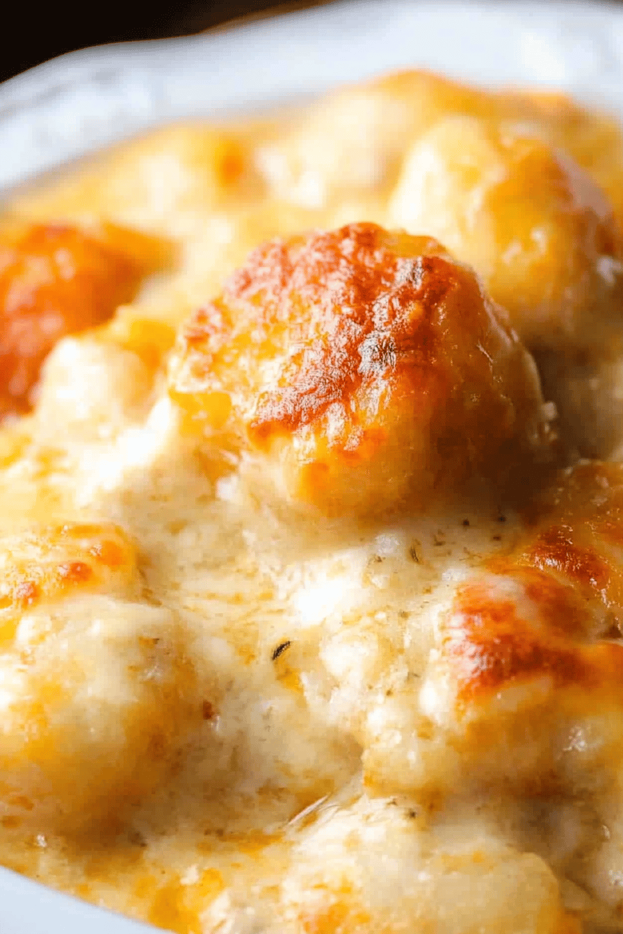 Cheesy Garlic Tater Tot Casserole ingredients