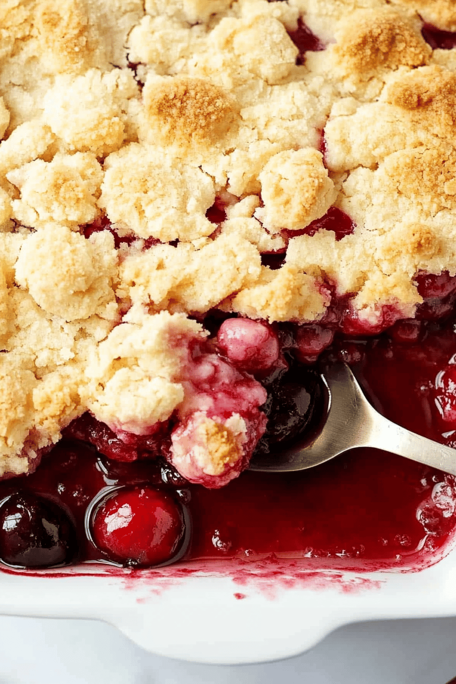 Cherry Cobbler Recipe ingredients