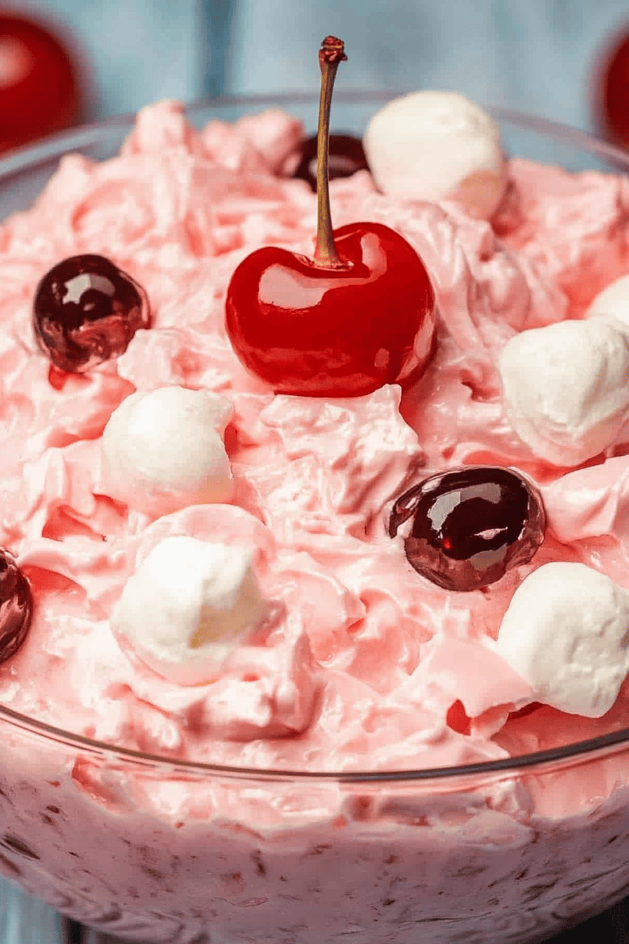 Cherry Fluff Recipe ingredients
